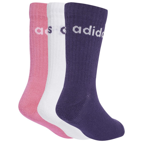 Adidas Παιδικές κάλτσες Linear Crew Socks 3 pairs